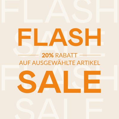 Flash Sale - 20% Rabatt auf ausgewählte Artikel