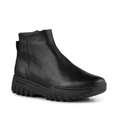 WODEN Abbi Track Leather Boots 020 Black