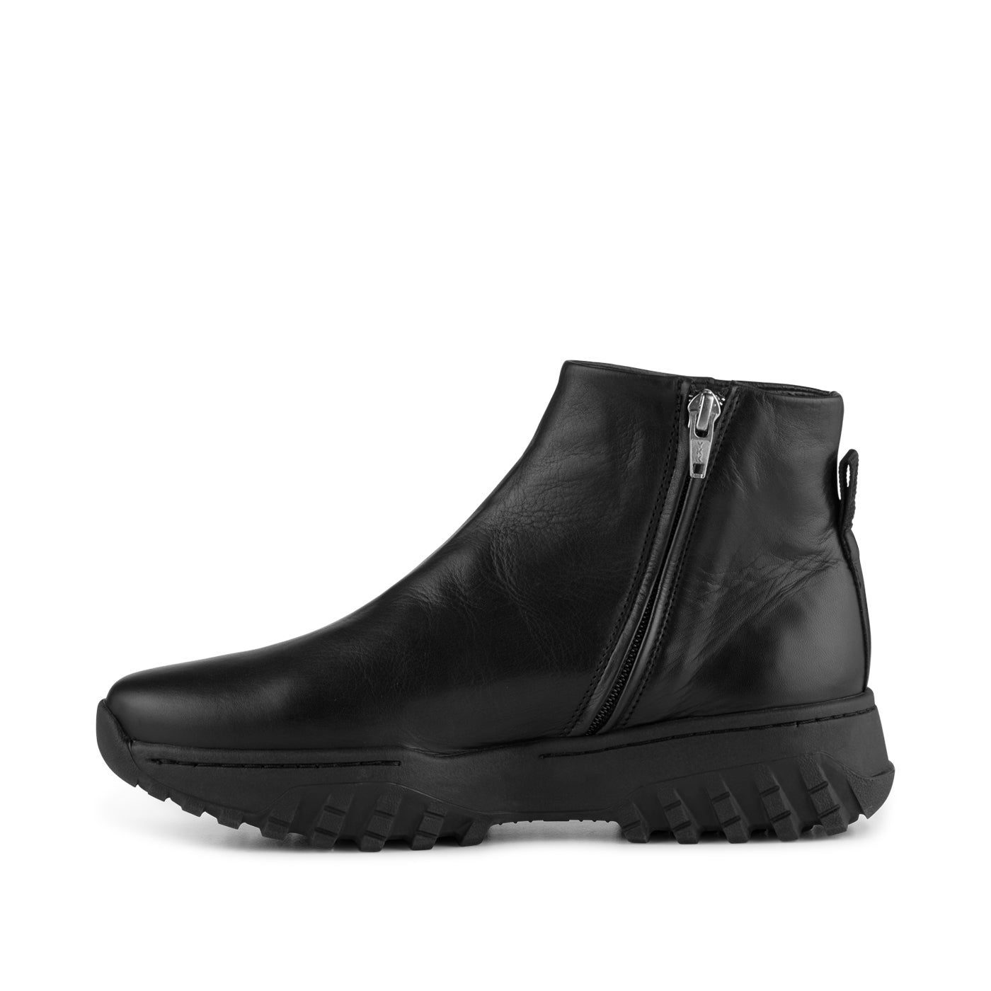 WODEN Abbi Track Leather Boots 020 Black