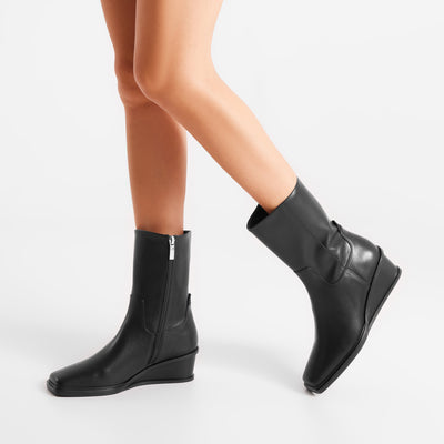 WODEN STB WOMENS Ann Boots 020 Black