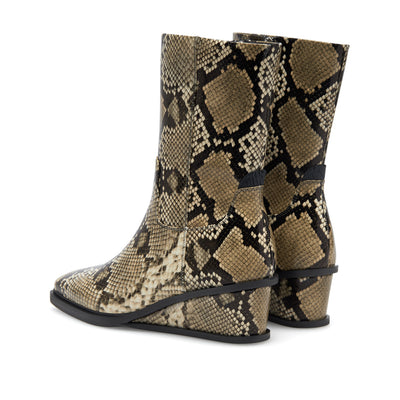 WODEN STB WOMENS Ann Snake Boots 856 Snake