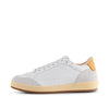 WODEN x STB MENS Babtiste sneaker leather Sneakers 839 WHITE / ORANGE