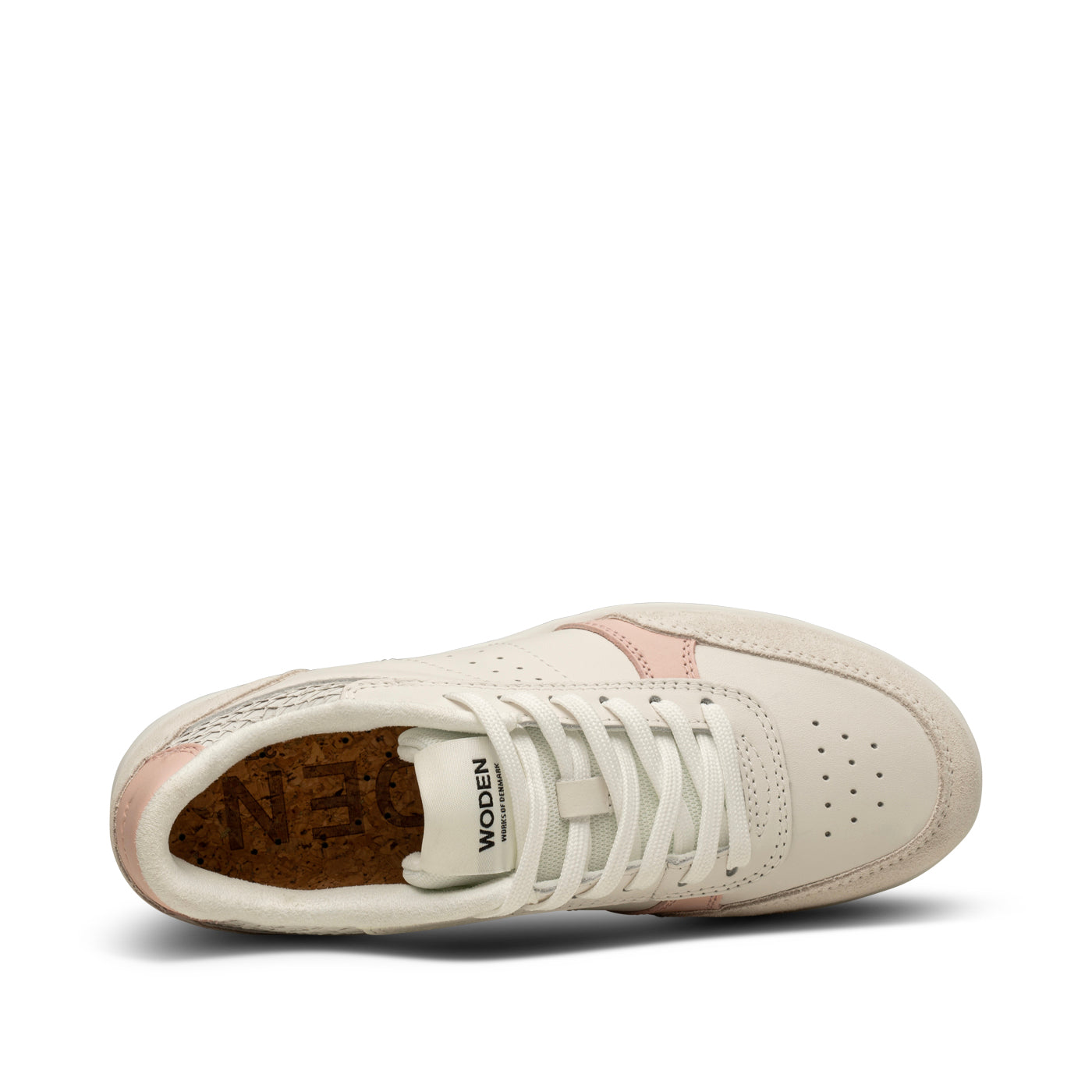 WODEN Bjork Mix Sneakers 075 Ballerina/Blanc De Blanc