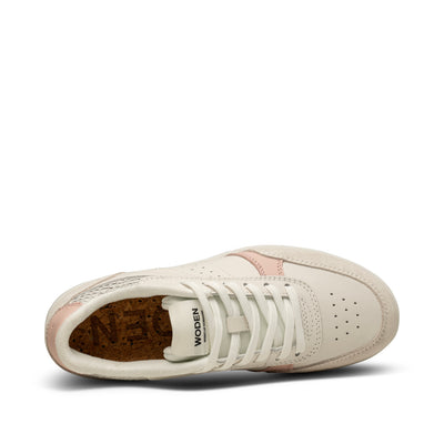 WODEN Bjork Mix Sneakers 075 Ballerina/Blanc De Blanc