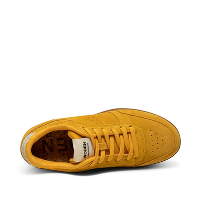 WODEN Bjork Suede Sneakers 115 Old Gold