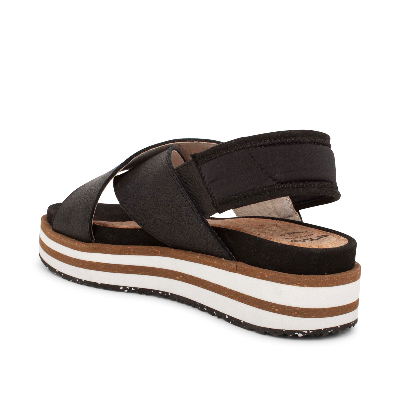 WODEN Caroline Leather Sandals 020 Black