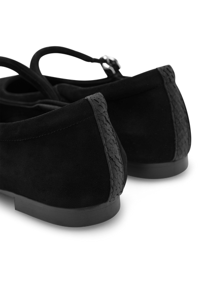 WODEN STB WOMENS Cathy S Ballerina 020 Black