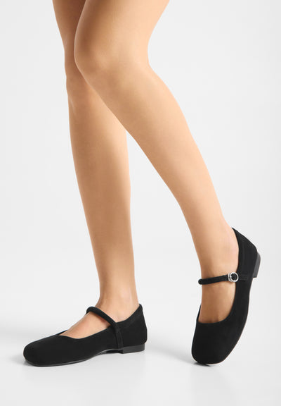 WODEN STB WOMENS Cathy S Ballerina 020 Black