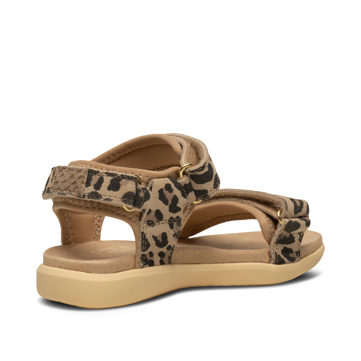 WODEN KIDS Cirkeline Leo Suede Sandals 327 Leopard