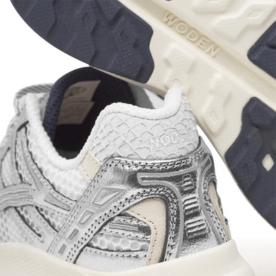 WODEN Freja Metallic Sneakers 039 Silver