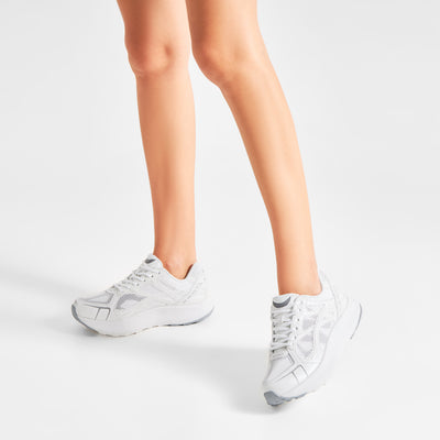 WODEN Freja Runner Sneakers 511 Blanc de Blanc