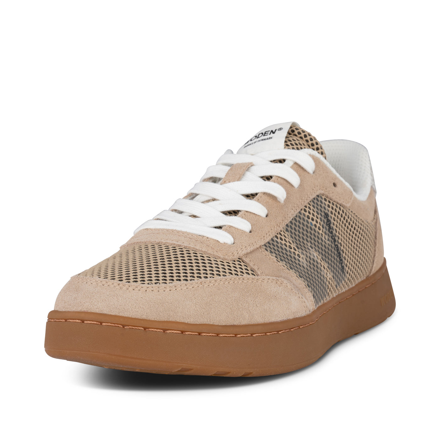 WODEN MENS Frode Sneakers 852 Coffee Cream