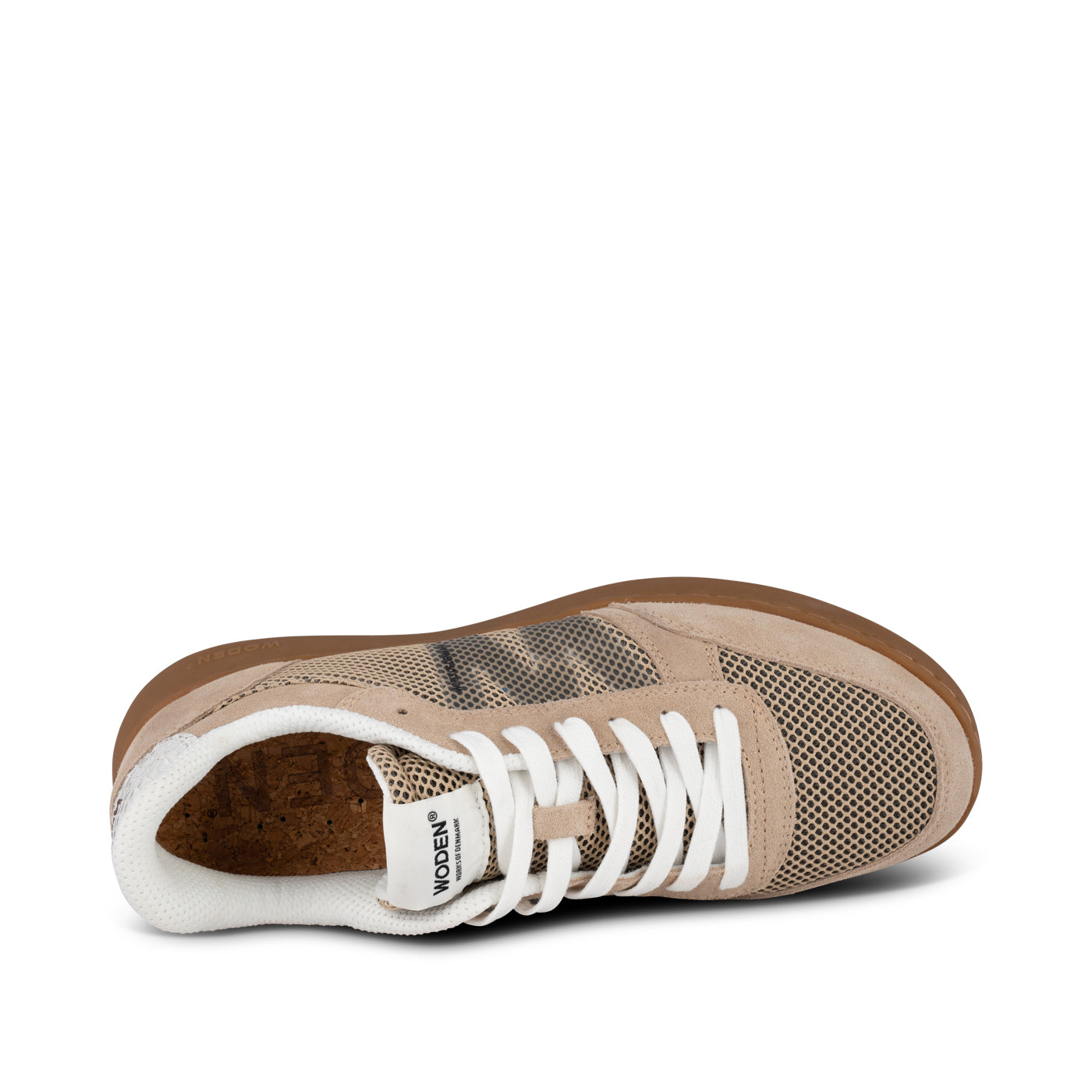 WODEN MENS Frode Sneakers 852 Coffee Cream