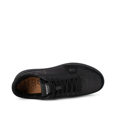 WODEN MENS Halfdan Sneakers 042 Black/Black