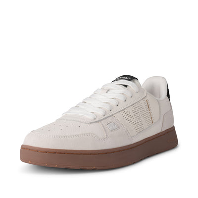 WODEN MENS Halfdan Sneakers 846 Blanc De Blanc/Black