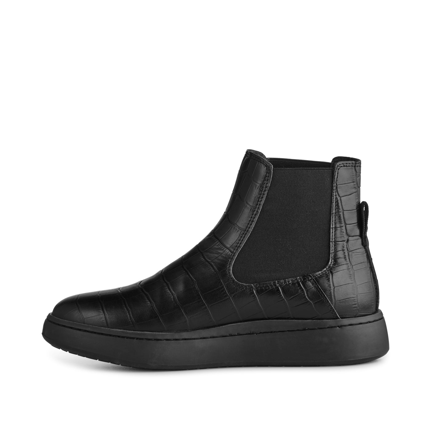 WODEN Hannah Croco Boots 020 Black