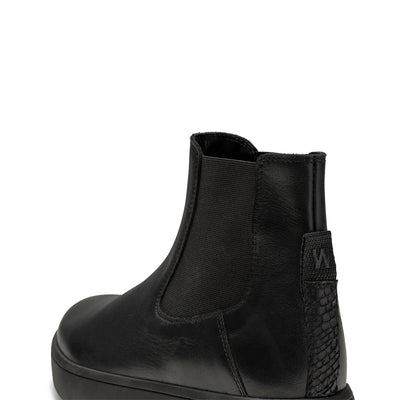 WODEN Hannah Leather Boots 020 Black