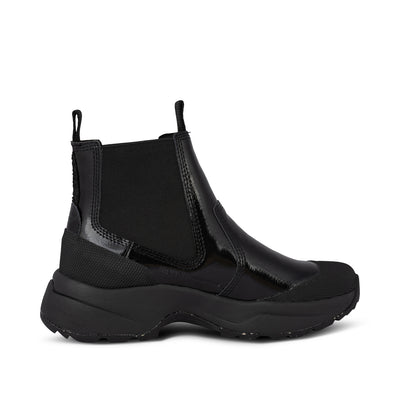 WODEN Hega Patent Waterproof Boots 020 Black