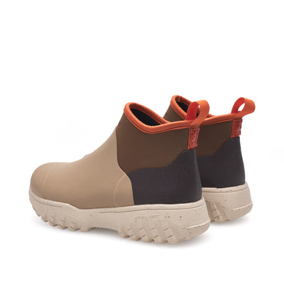 WODEN Irene Waterproof Rubber Boots 259 Coffee Cream Multi