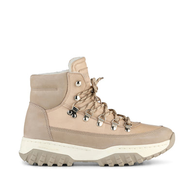 WODEN Iris Track Nubuck Mix Boots 787 Creme