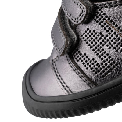 WODEN KIDS JS_Tristan Leather Prewalker 047 Gunmetal