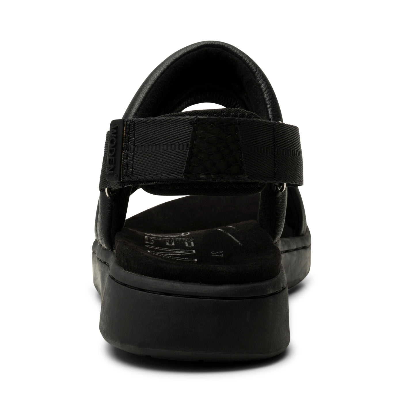 WODEN Lara Leather Sandals 020 Black