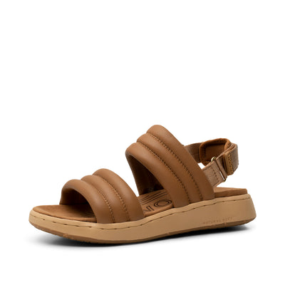 WODEN Lara Leather Sandals 850 Brown Sugar