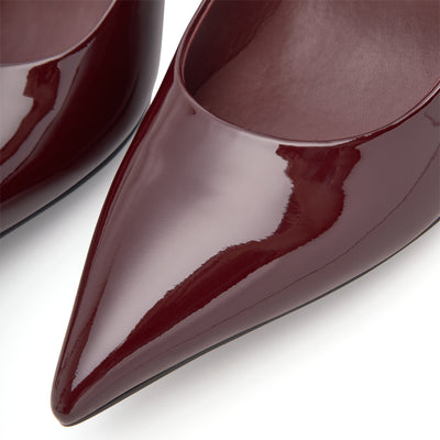 WODEN STB WOMENS Laura Patent Heels 248 Cherry