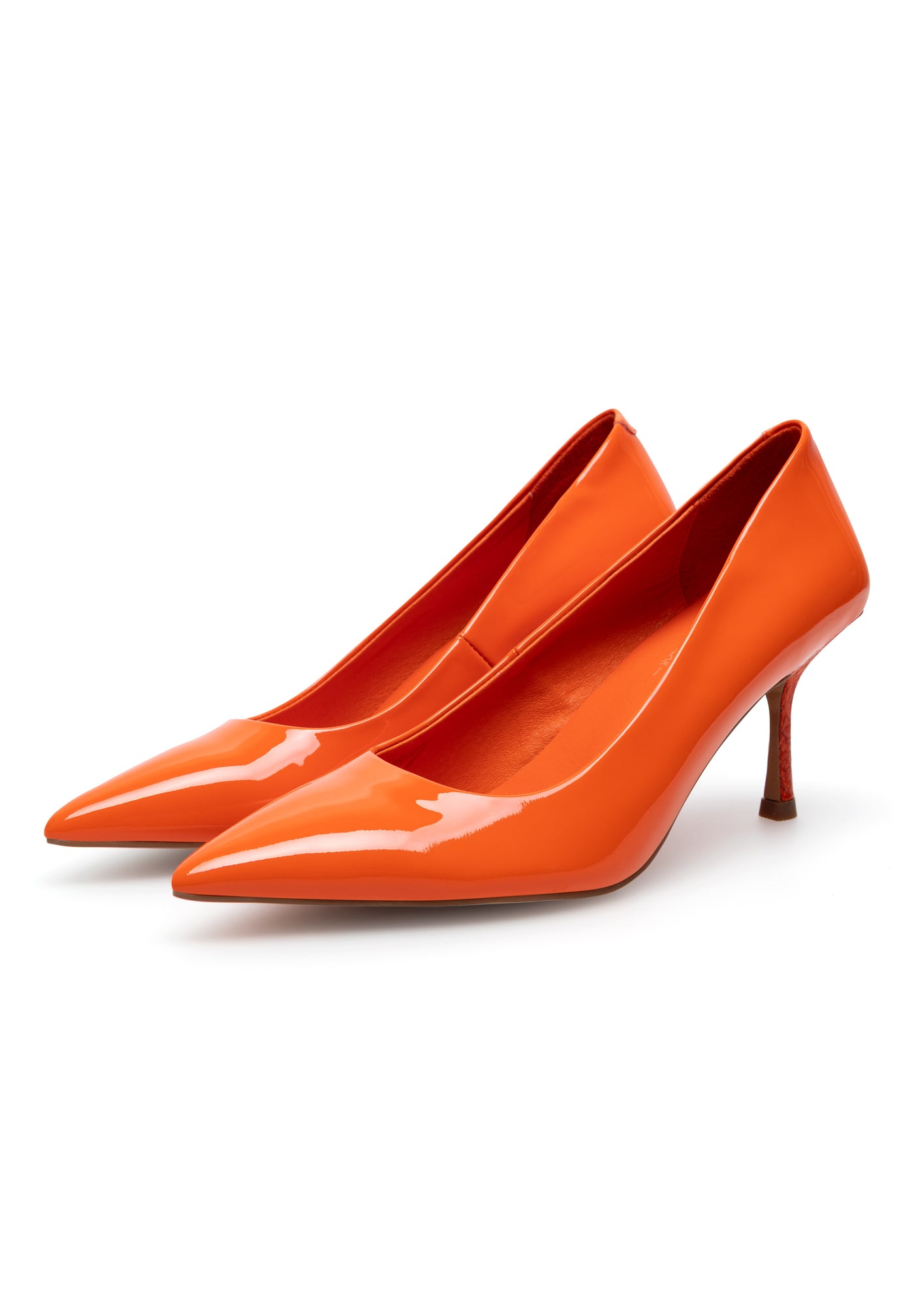 WODEN STB WOMENS Laura Patent Heels 903 Tiger