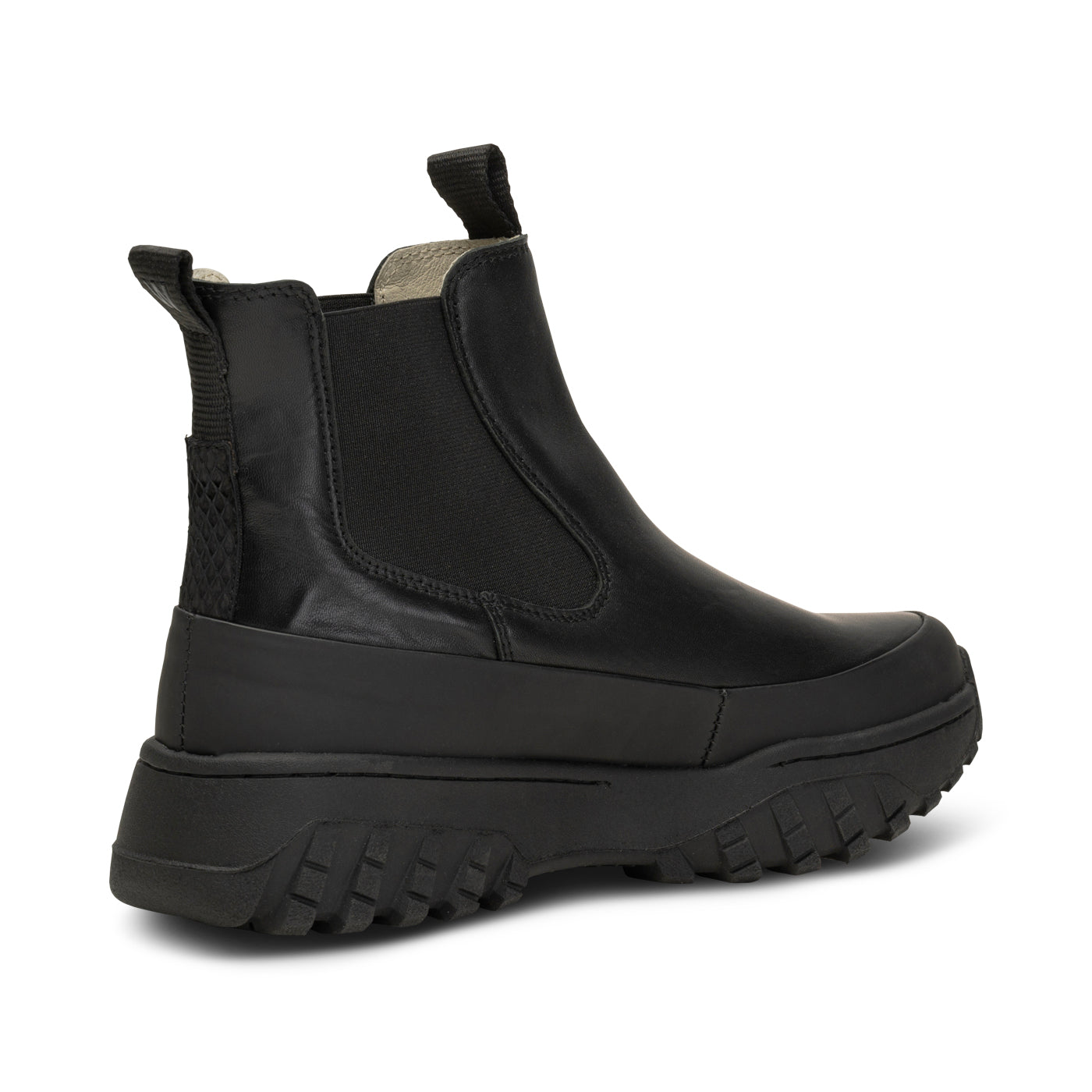 WODEN Le Chelsea Leather Boots 020 Black