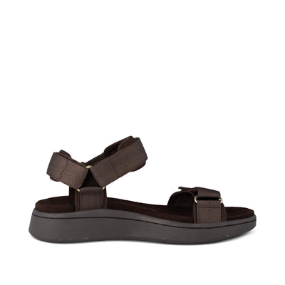 WODEN Line Sandals 063 Chocolate