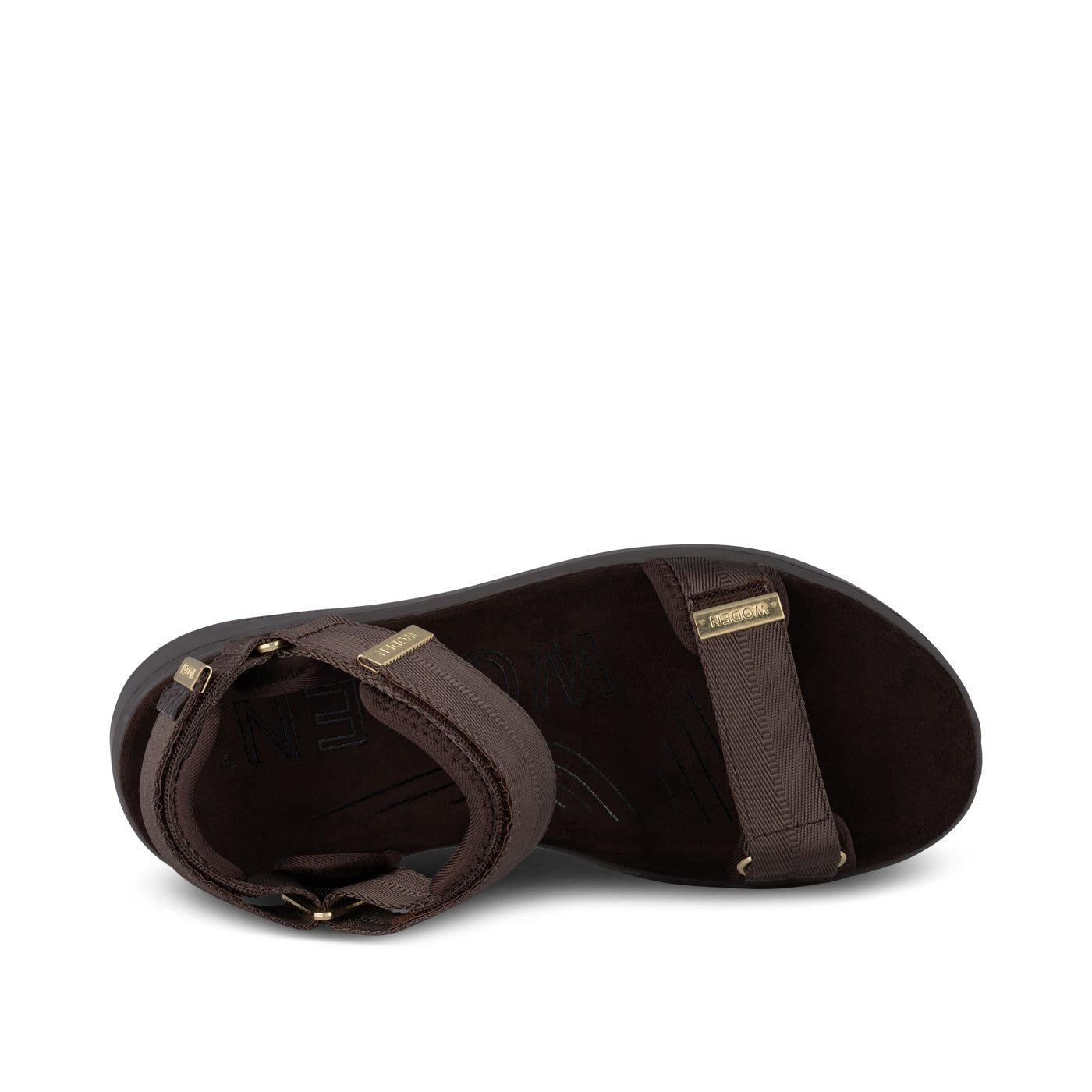 WODEN Line Sandals 063 Chocolate