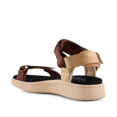 WODEN Line Sandals 811 Brown Multi