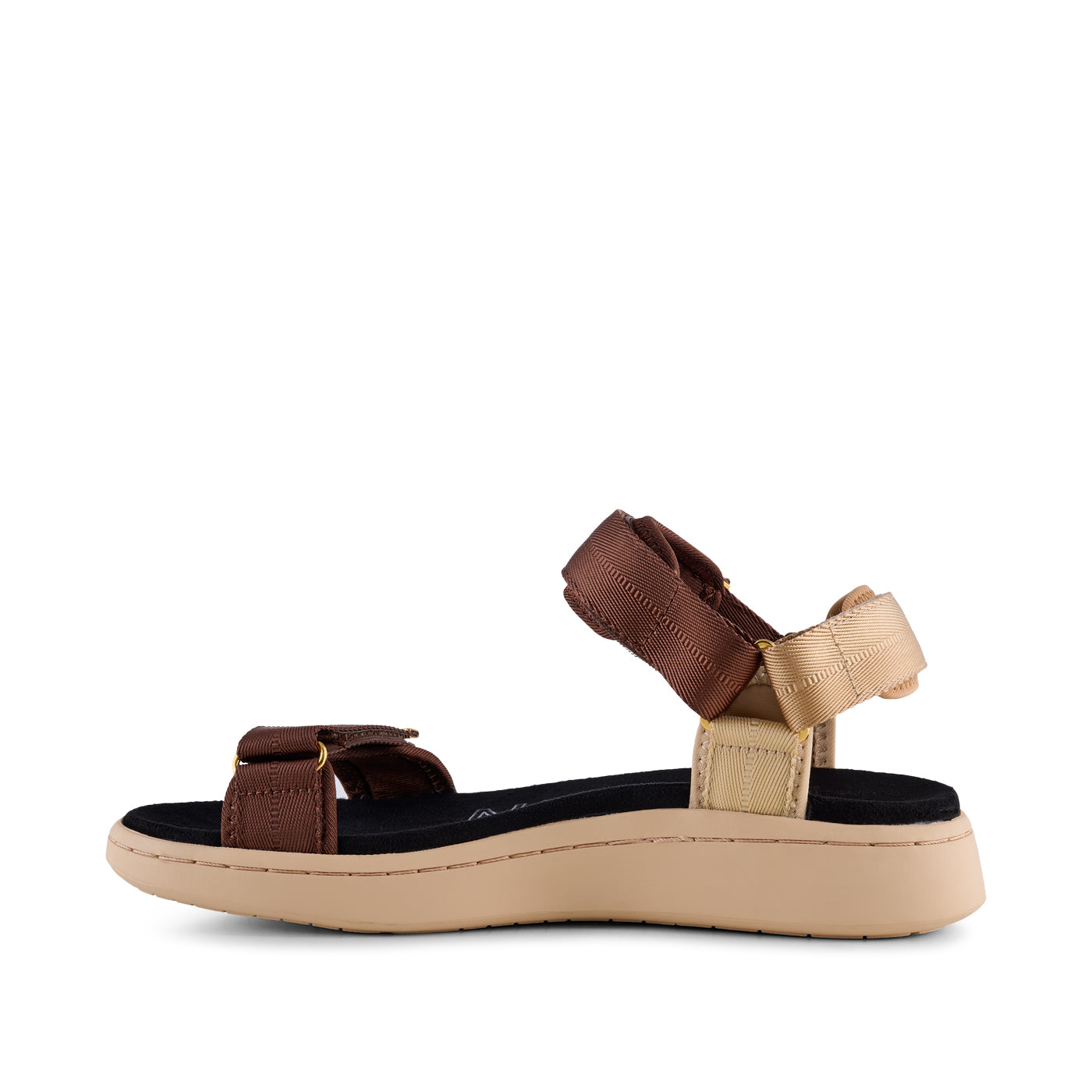 WODEN Line Sandals 811 Brown Multi