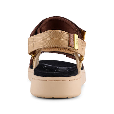 WODEN Line Sandals 811 Brown Multi