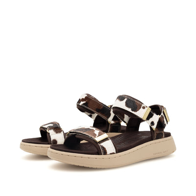 WODEN Line Animal Sandals 357 Cow