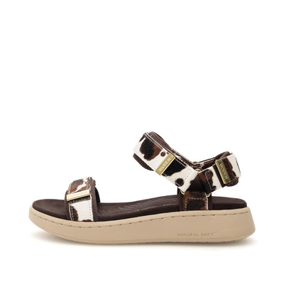 WODEN Line Animal Sandals 357 Cow