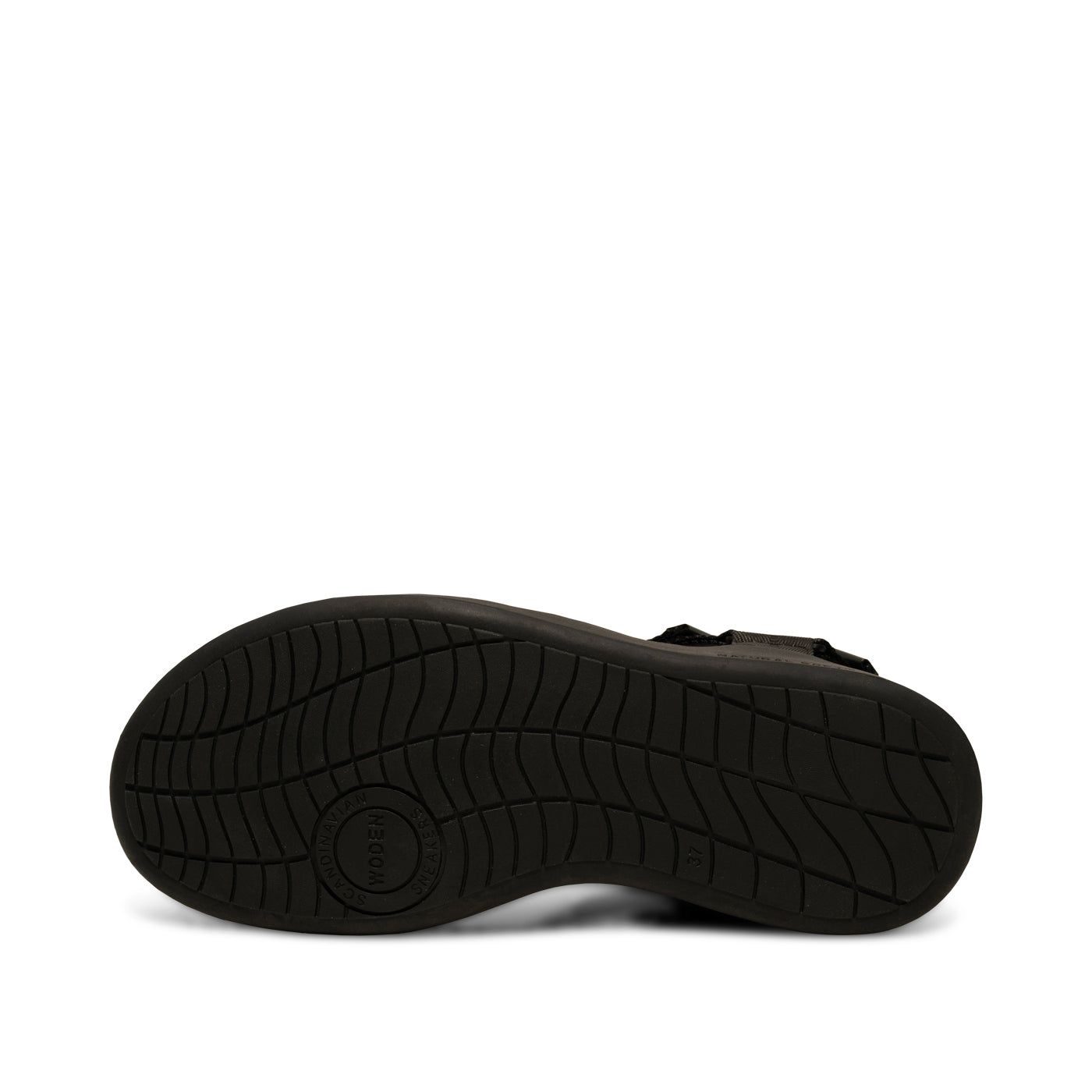 WODEN Line Fisherman Sandals 020 Black