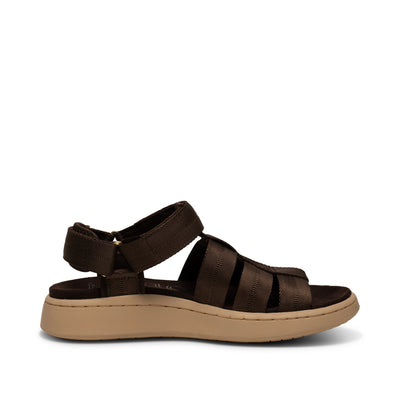 WODEN Line Fisherman Sandals 063 Chocolate