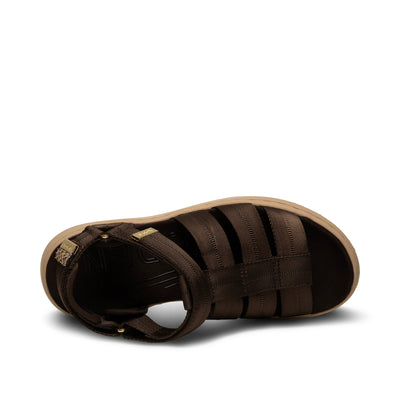 WODEN Line Fisherman Sandals 063 Chocolate