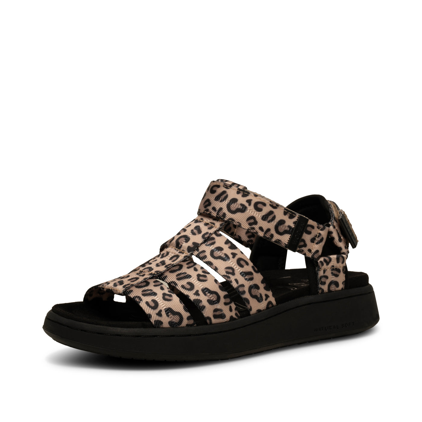 WODEN Line Fisherman Sandals 327 Leopard