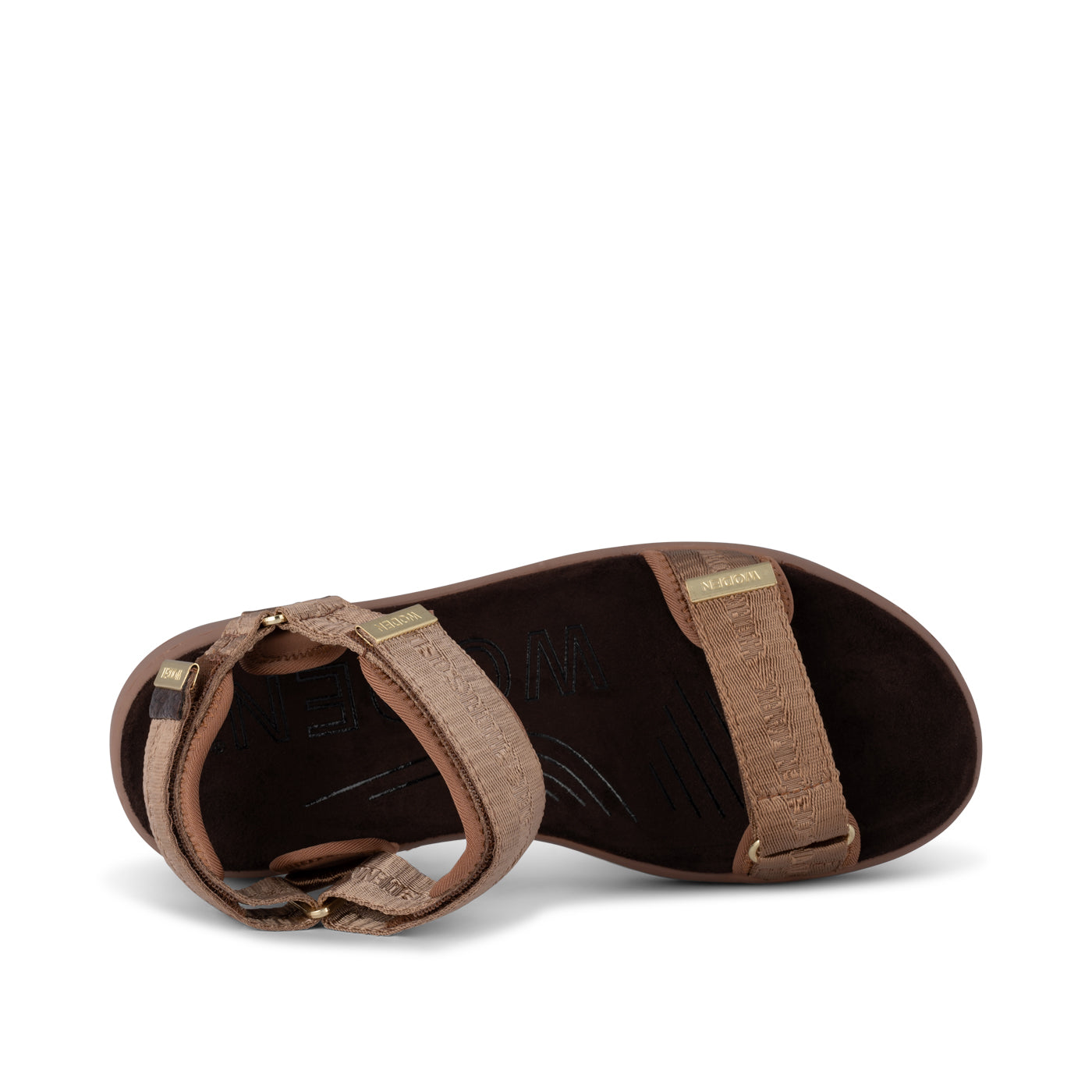 WODEN Line Heritage Sandals 586 Caramel