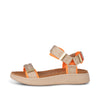 WODEN Line Heritage Sandals 852 Coffee Cream