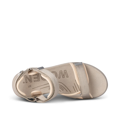 WODEN Line Lite Sandals 772 Silver Lining