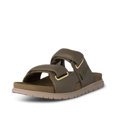 WODEN Lisa Leather Sandals 295 Dark Olive