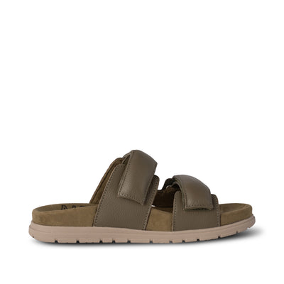 WODEN Lisa Leather Sandals 295 Dark Olive