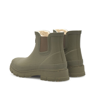 WODEN Liv Warm Waterproof Rubber Boots 295 Dark Olive