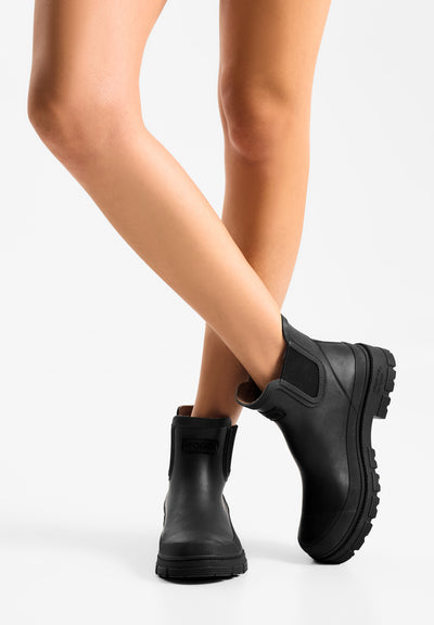 WODEN Liv Waterproof Rubber Boots 020 Black