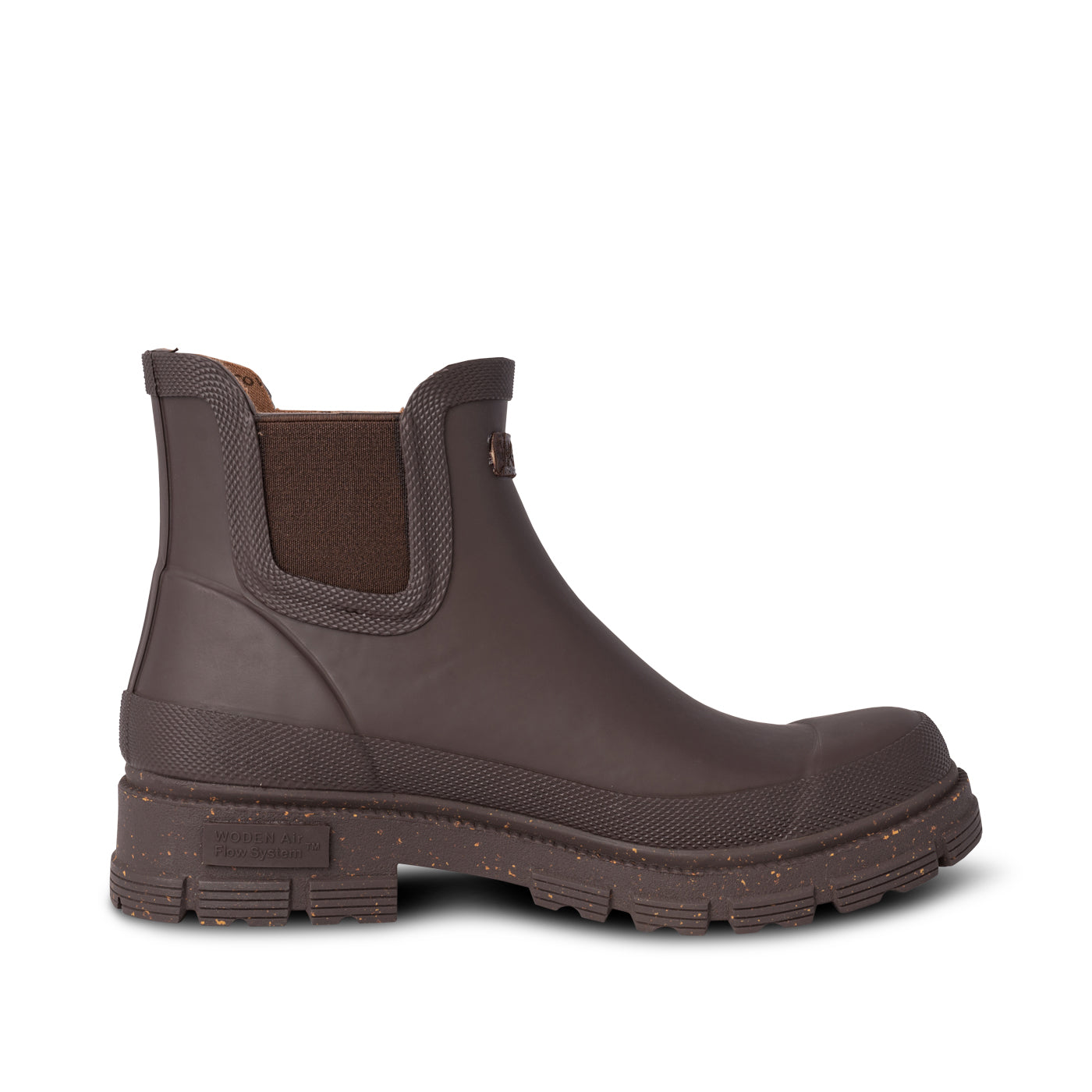 WODEN Liv Waterproof Rubber Boots 063 Chocolate