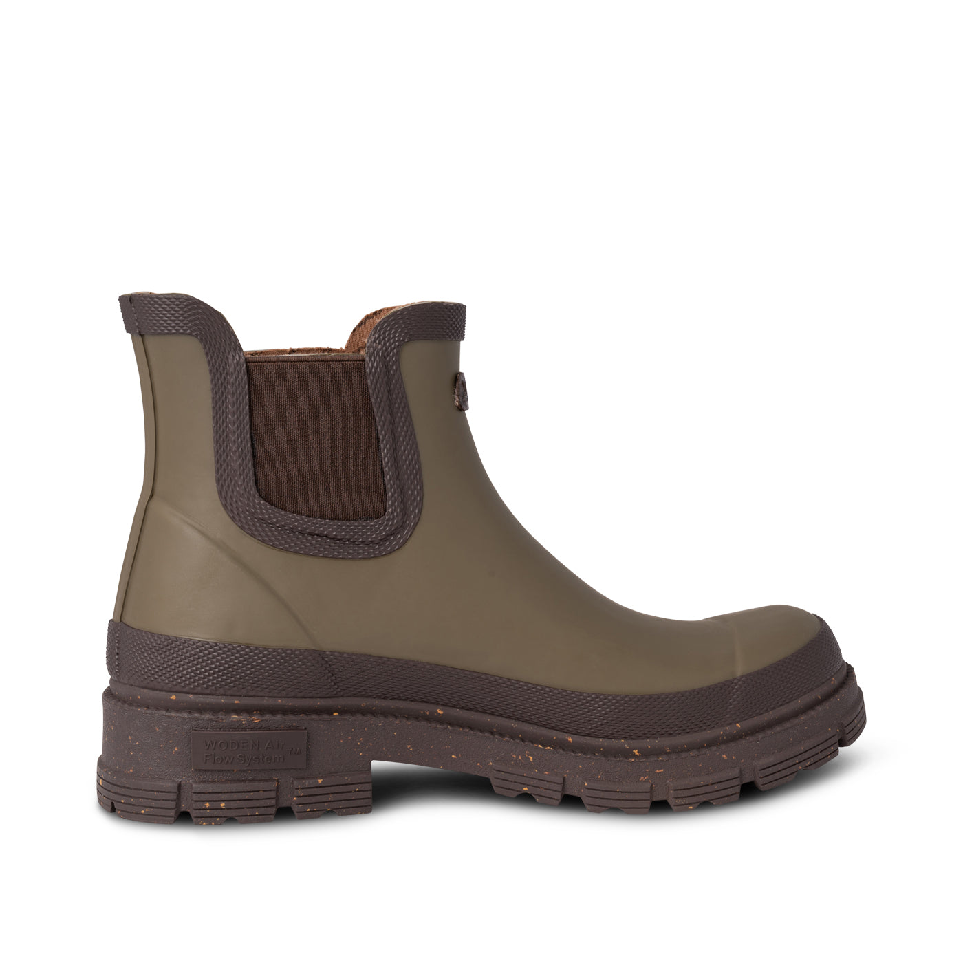 WODEN Liv Waterproof Rubber Boots 295 Dark Olive